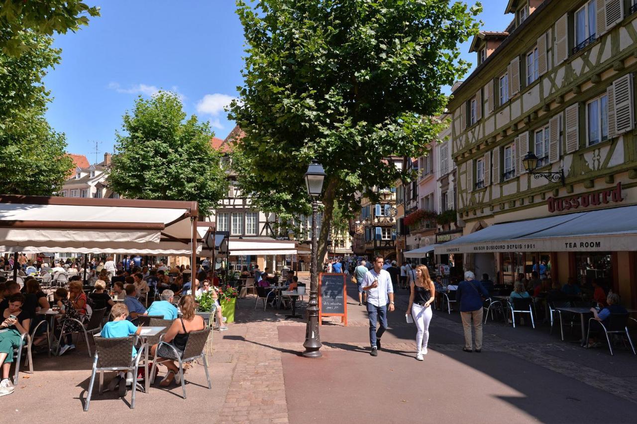 Suite Le Splendide Du Centre Historique Avec Climatisation Colmar Exterior foto